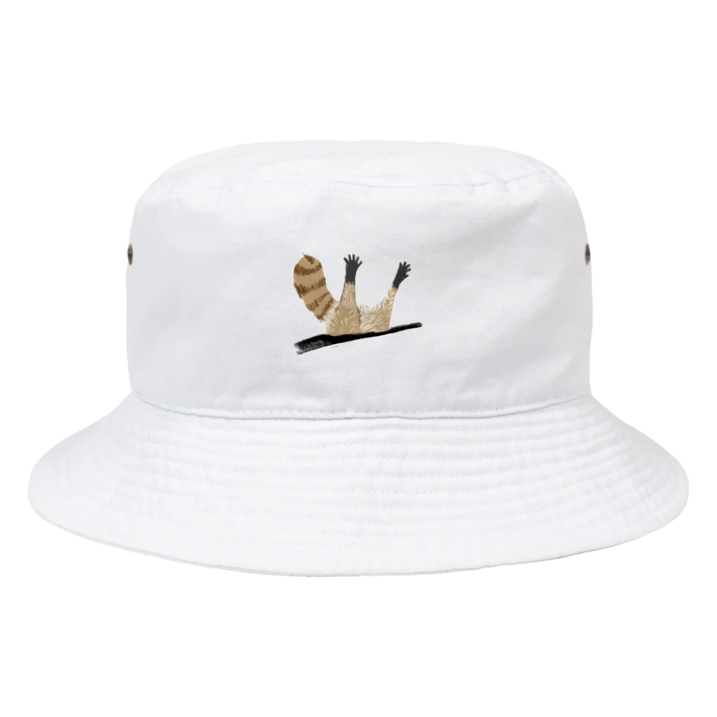 ふかいみどりの香りのカナダのアライグマ Bucket Hat