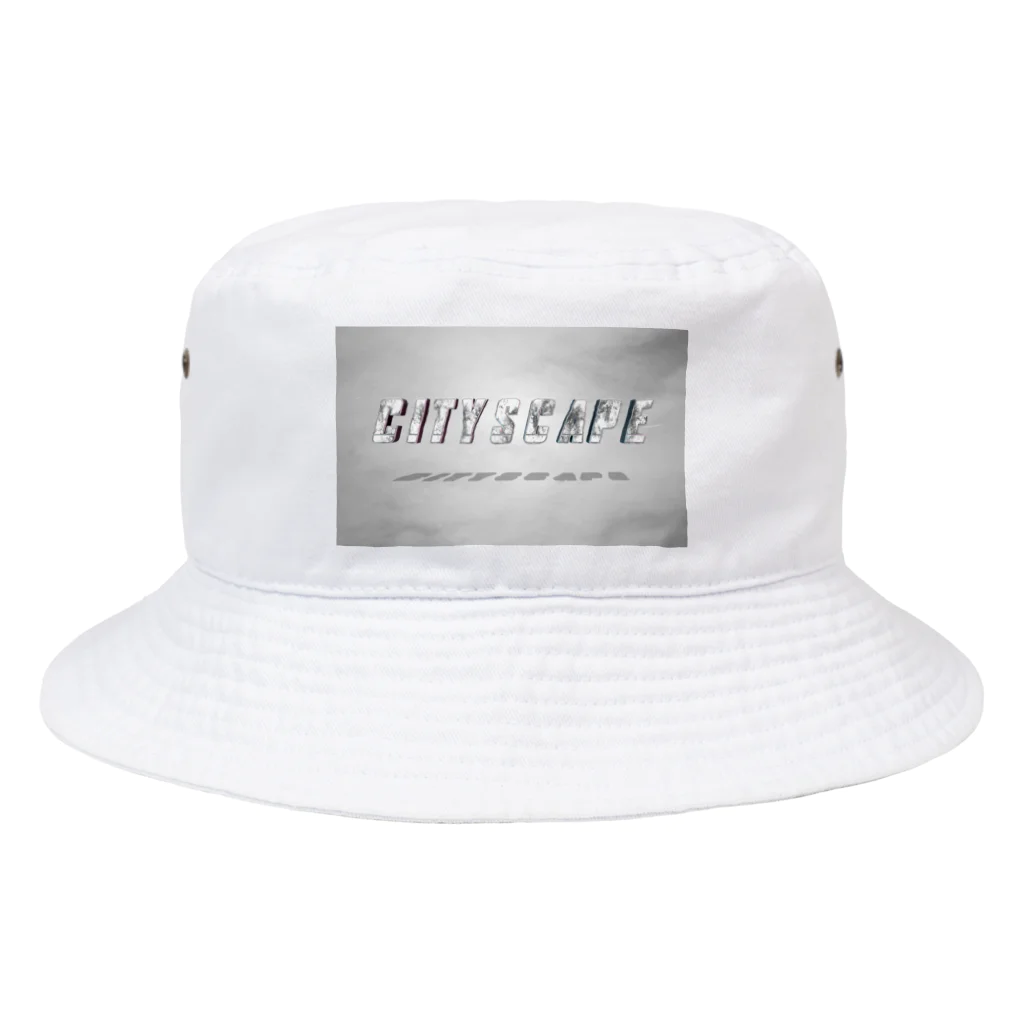 TERUQグッズのCITYSCAPE Tシャツ Bucket Hat