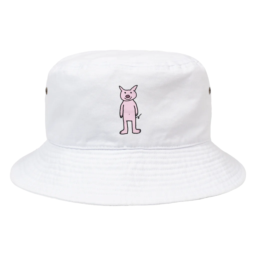 animal studioのぶたシリーズ Bucket Hat