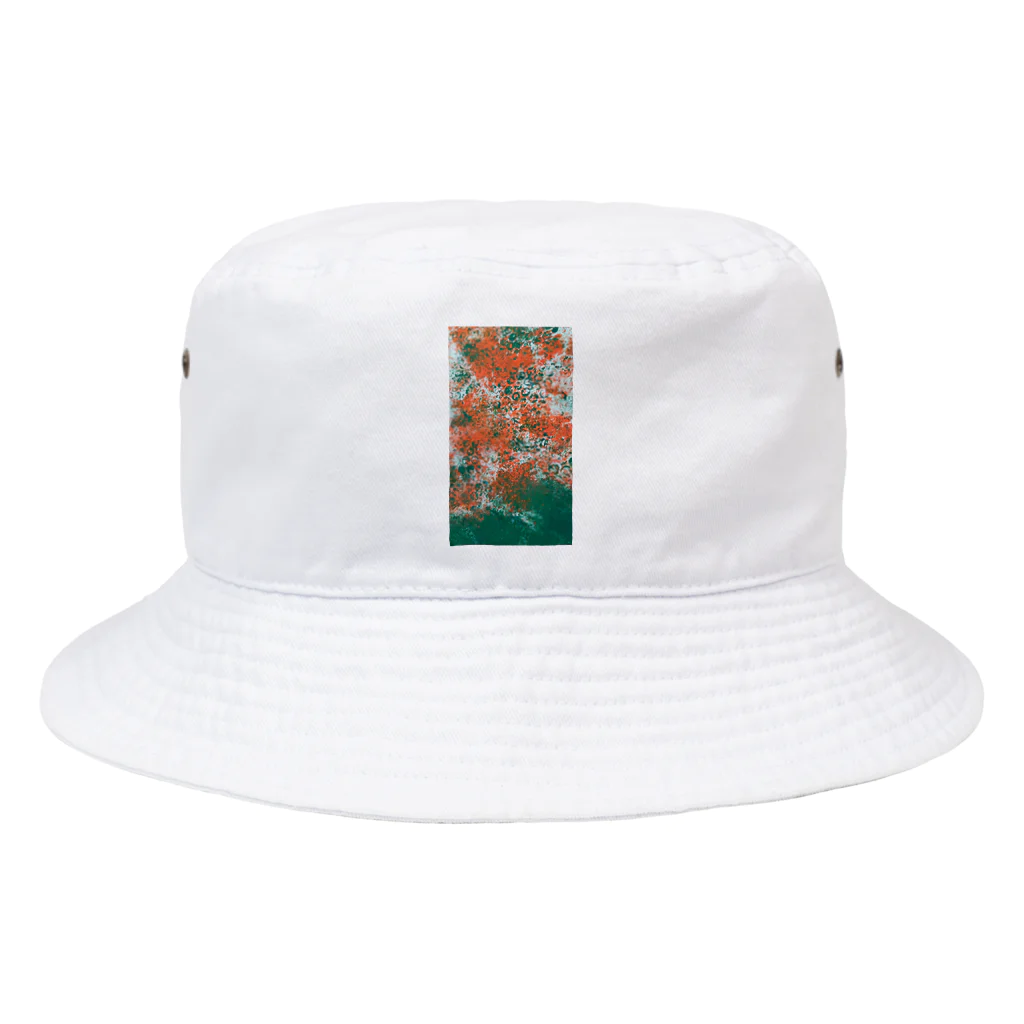 yutu00(ゆつぜろぜろ)の紅葉モダン Bucket Hat