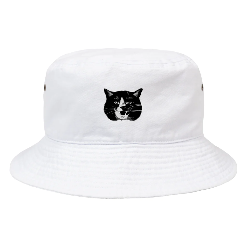 momosakの伝説のボス猫 Bucket Hat