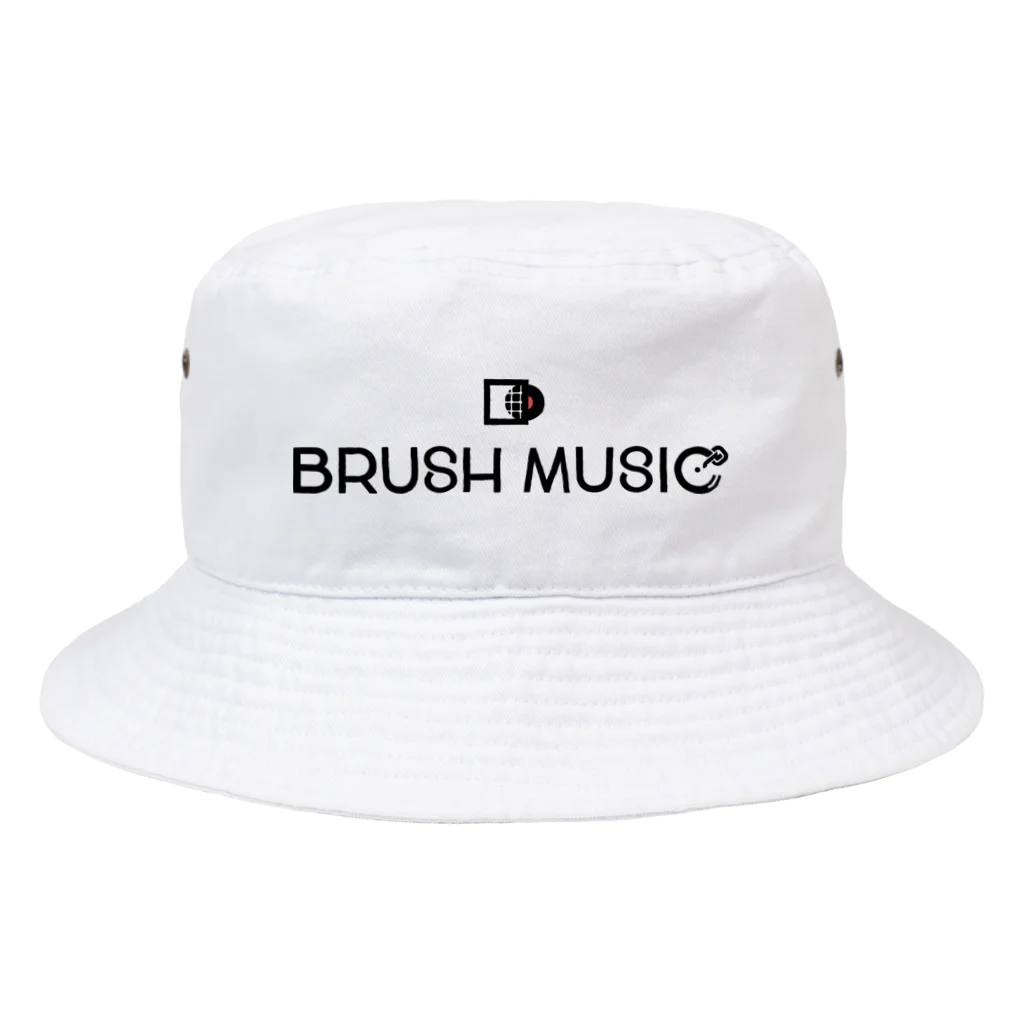 BRUSH MUSIC Inc.のBRUSH MUSIC Inc. LOGO Bucket Hat
