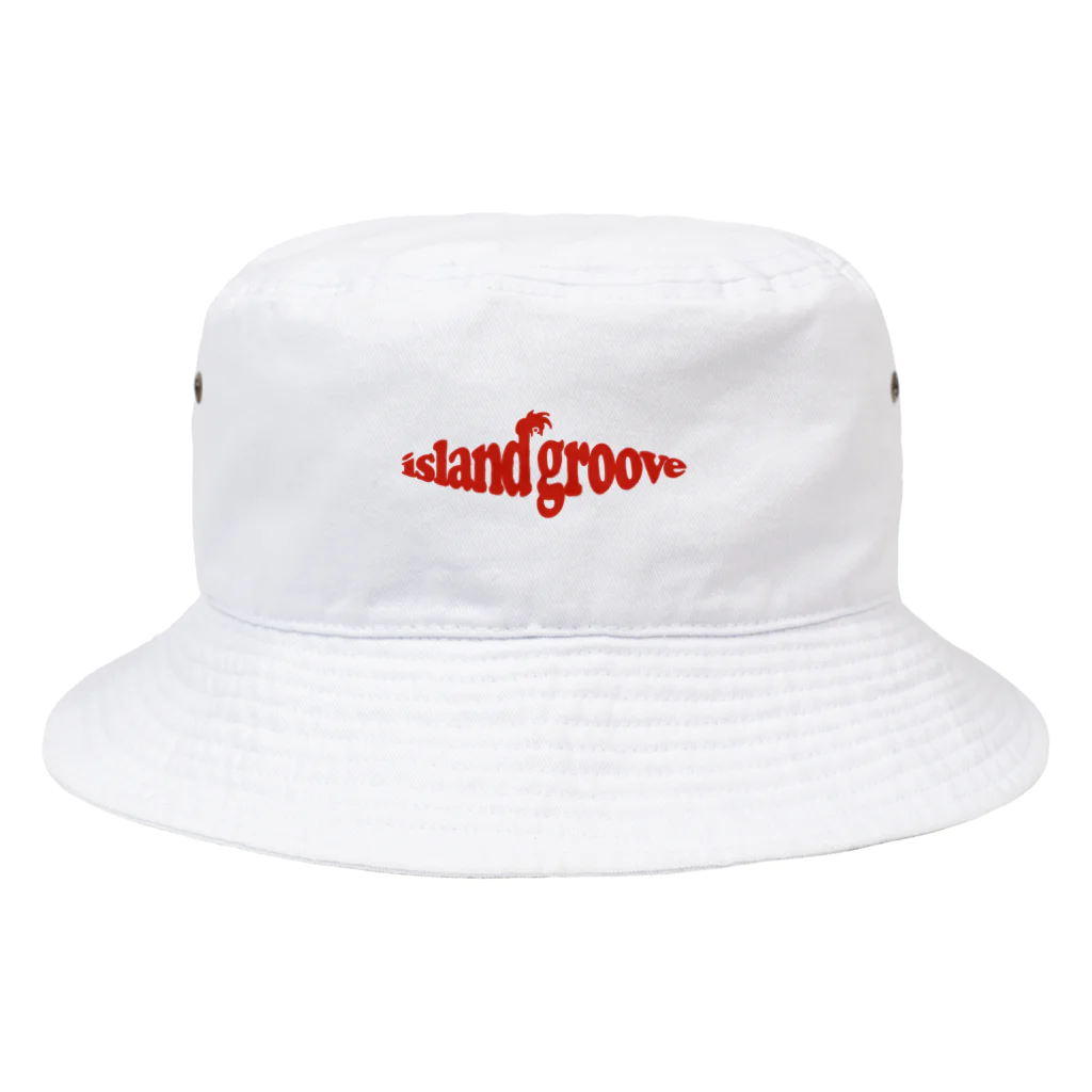 island grooveのRED INK Bucket Hat