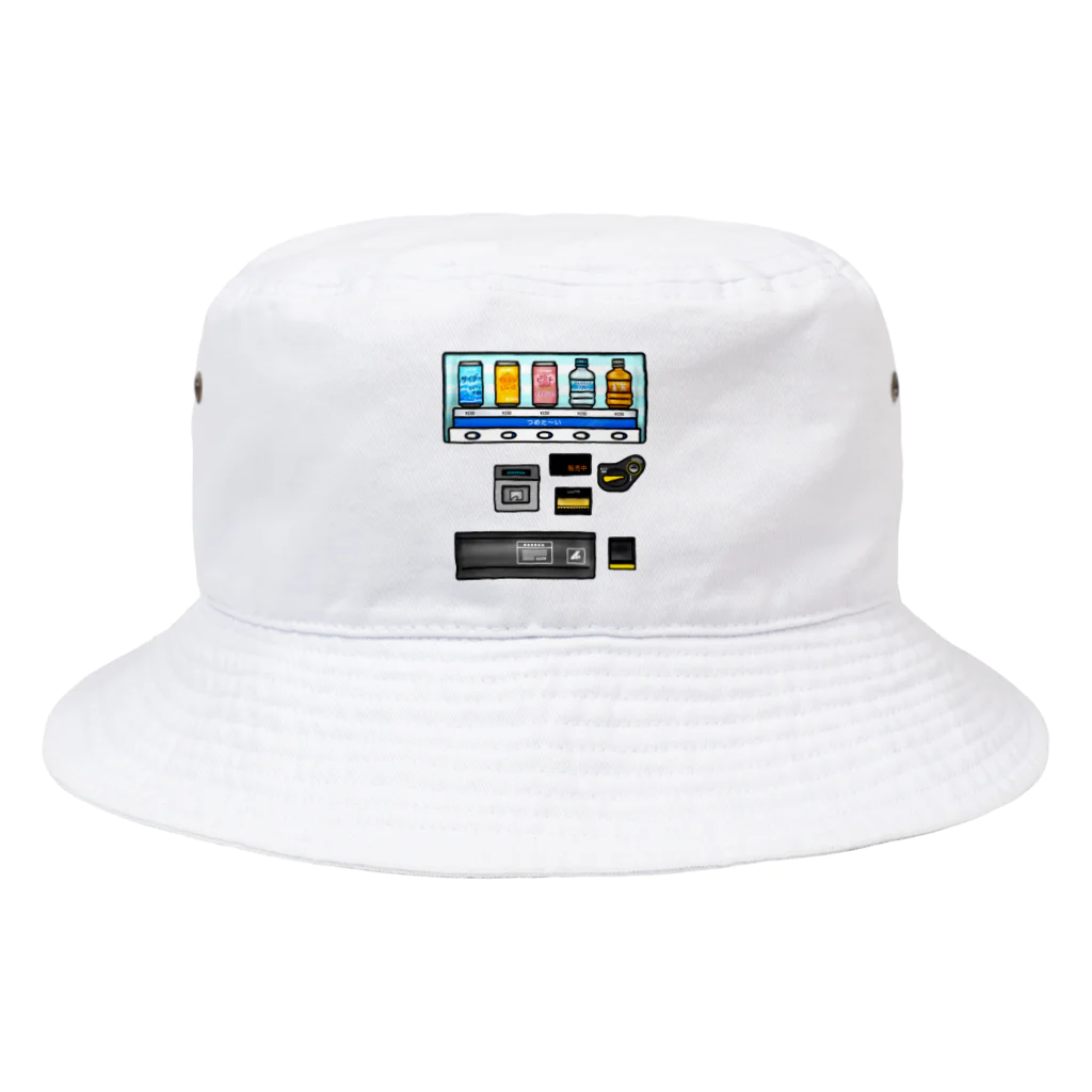 すとろべりーガムFactoryのつめた〜い 自動販売機 Bucket Hat