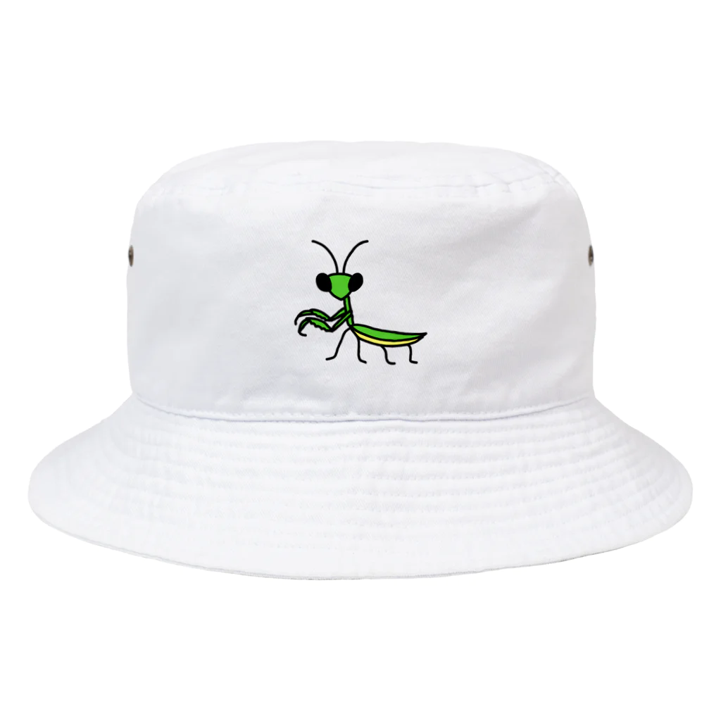 モリチエコのカマキリ Bucket Hat