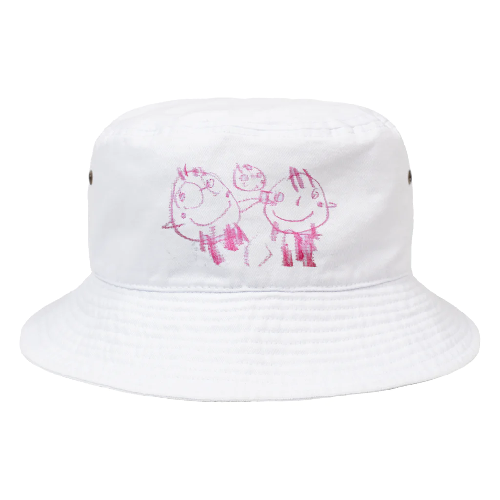 あずきバーの仲良し家族 Bucket Hat