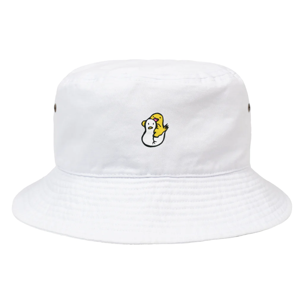 だるまキャットのおまるインコ Bucket Hat