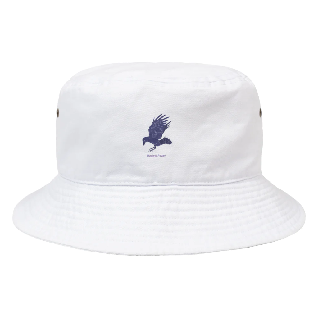 白玉しらこのカラス Bucket Hat