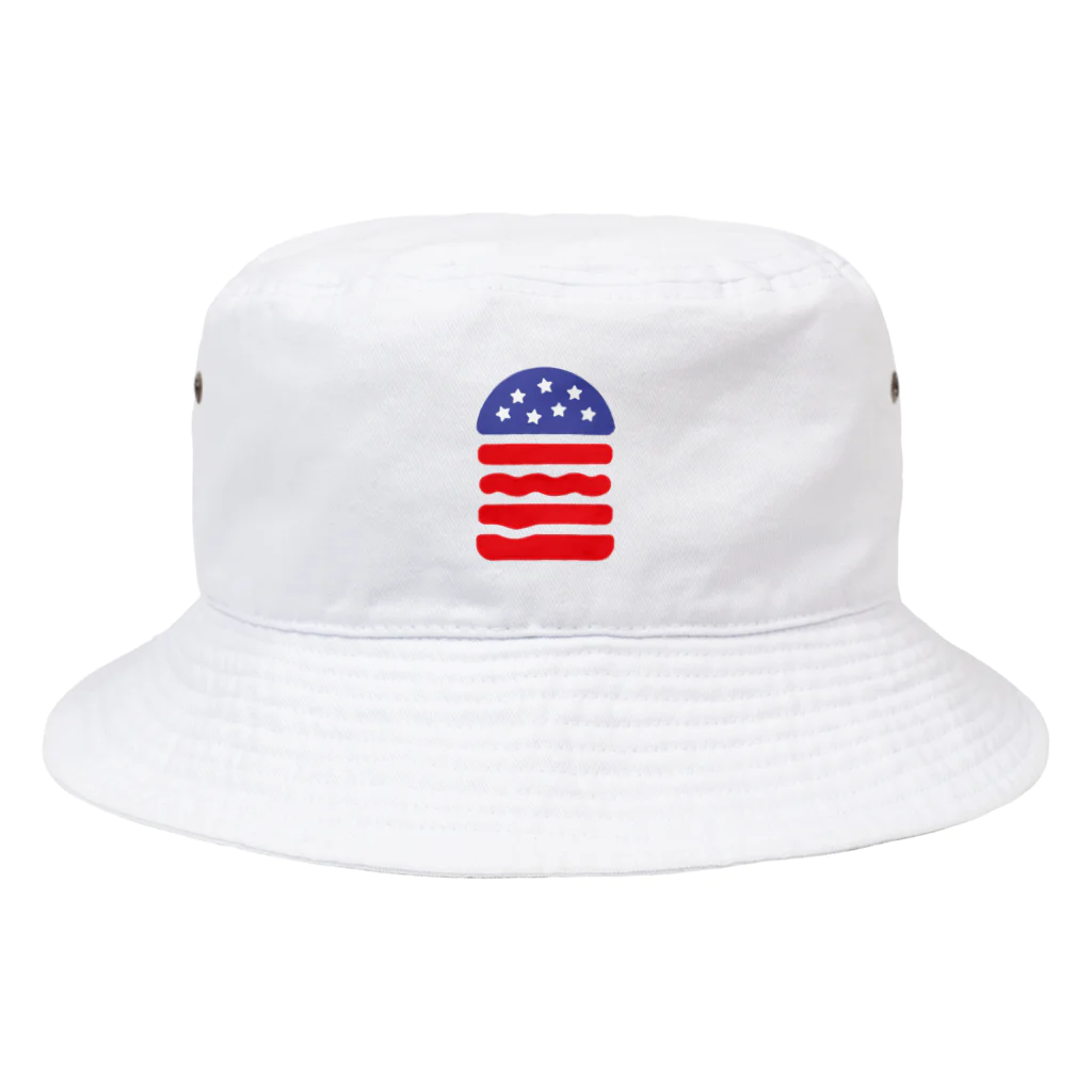 NOBODY754のAmerican Burger Bucket Hat