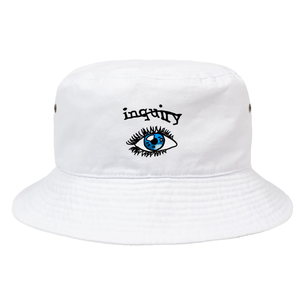 ぶらんち工房の眉毛が文字認証のアレ Bucket Hat