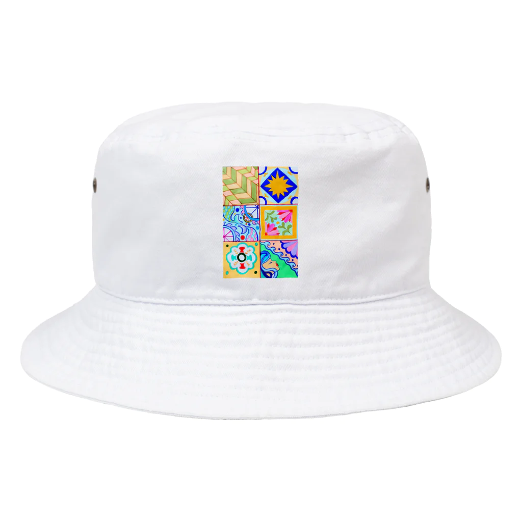 キラリズムのカラフル夏模様 Bucket Hat