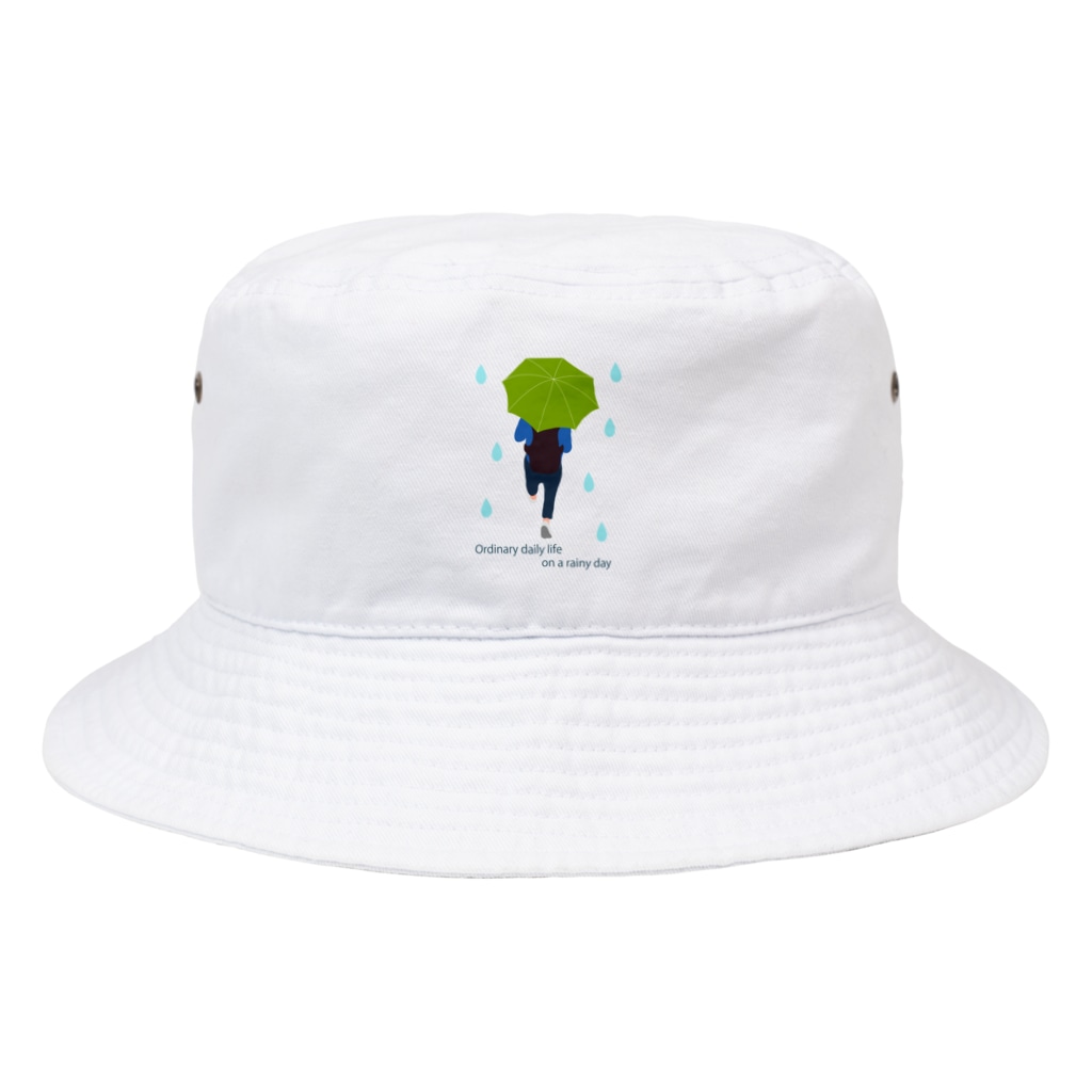 キッズモード某の平凡な雨の日　（グリーンVr） Bucket Hat