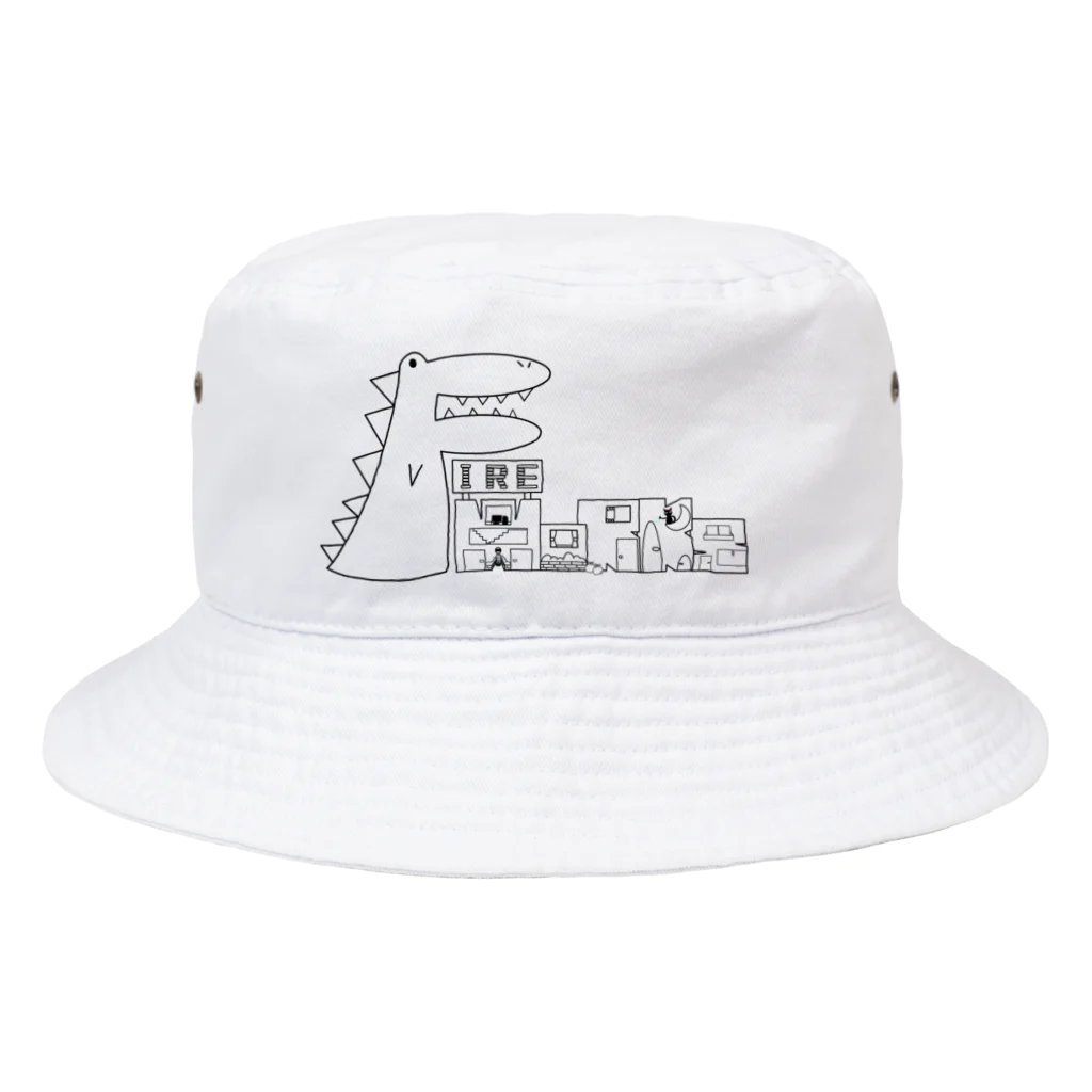 Fire WorksのFireくん Bucket Hat