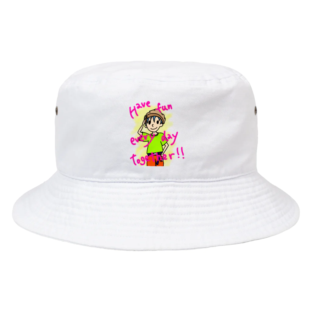a-stilbe (アスチルベ)のHave fun every day together! Bucket Hat