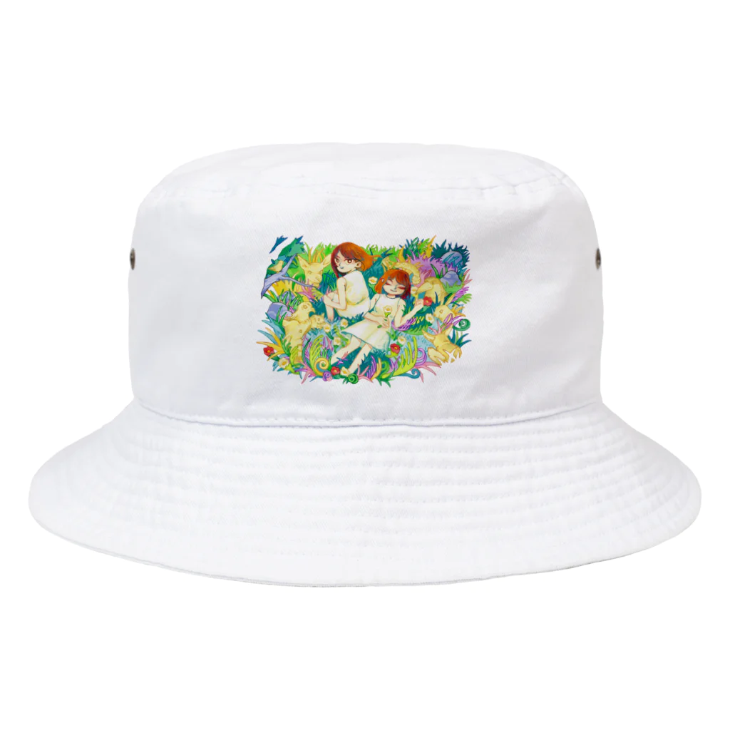 ほそぼそタイムスのふたりあわせ Bucket Hat