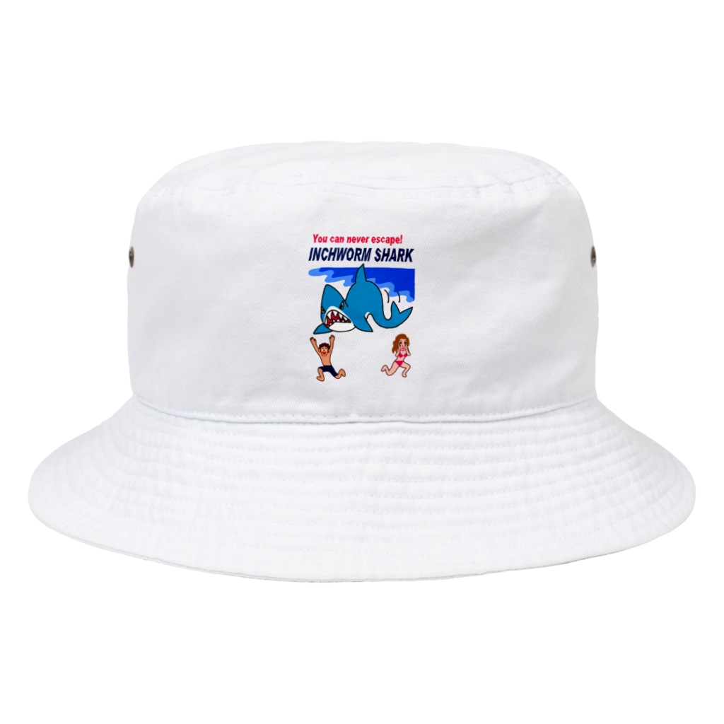 キッズモード某の恐怖！シャクトリシャーク Bucket Hat