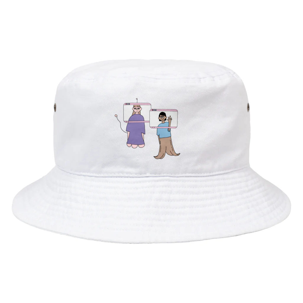 ○ ポ ン ポ ン ○のホントの自分 Bucket Hat