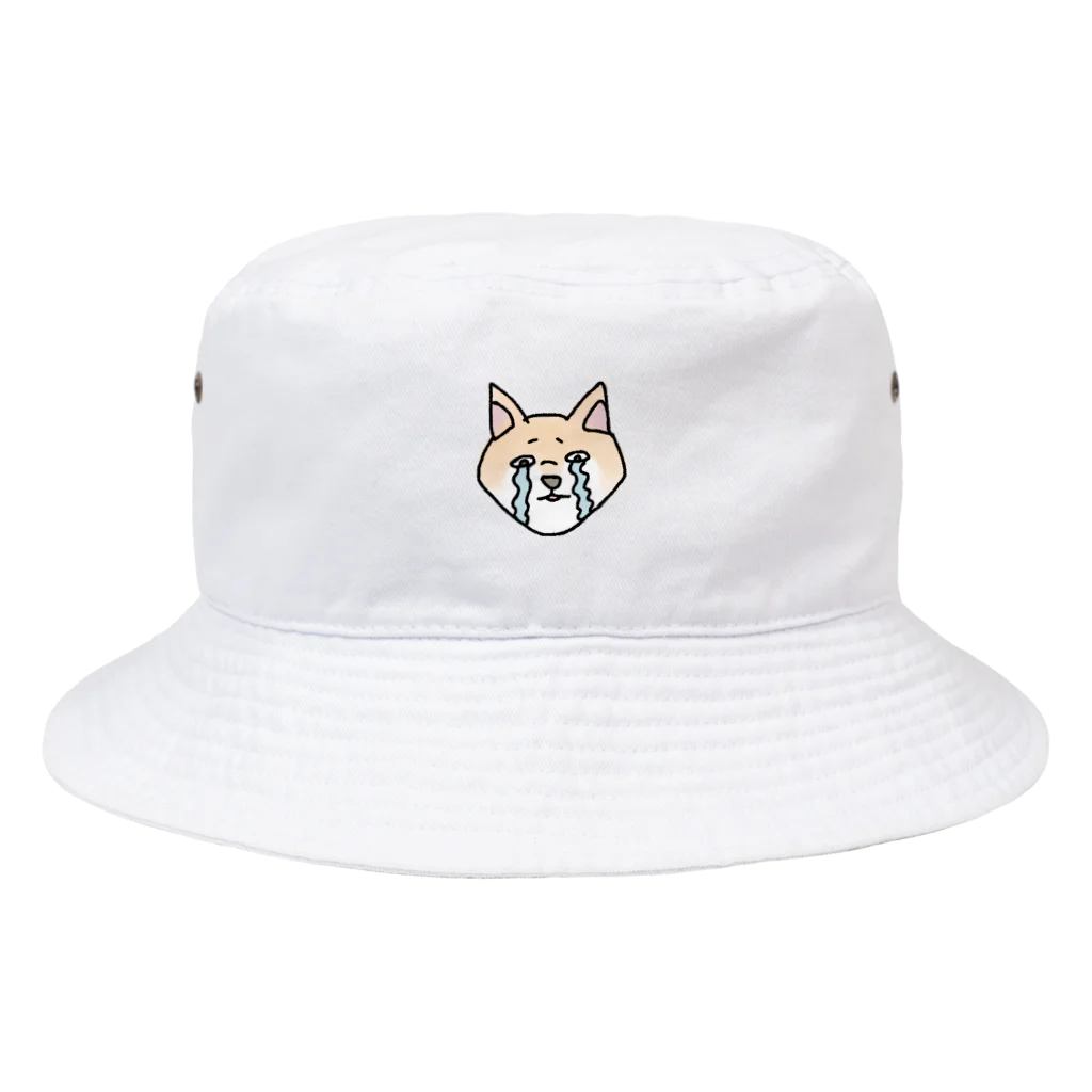 スーパーエビフライランドの悲しい犬 Bucket Hat
