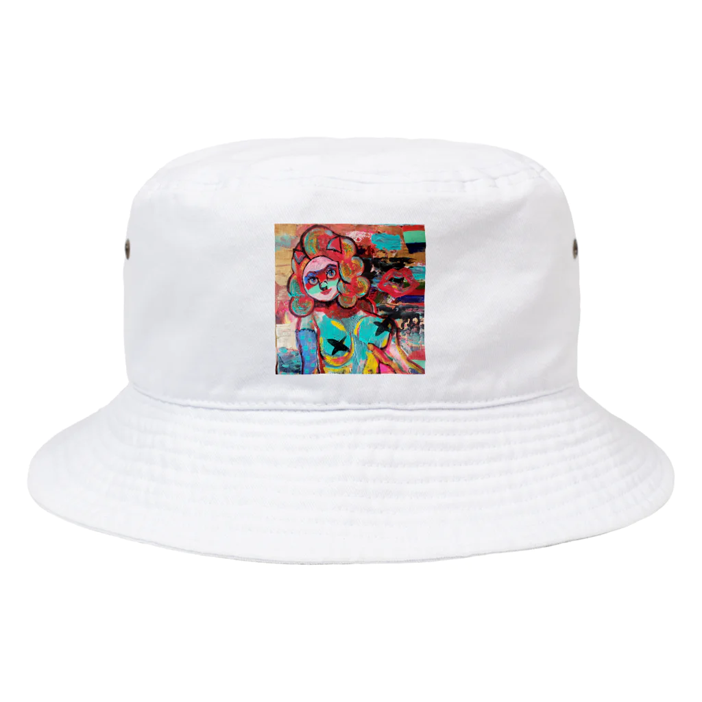 airi-satoの18禁バージョンドラァグクイーンキャット Bucket Hat