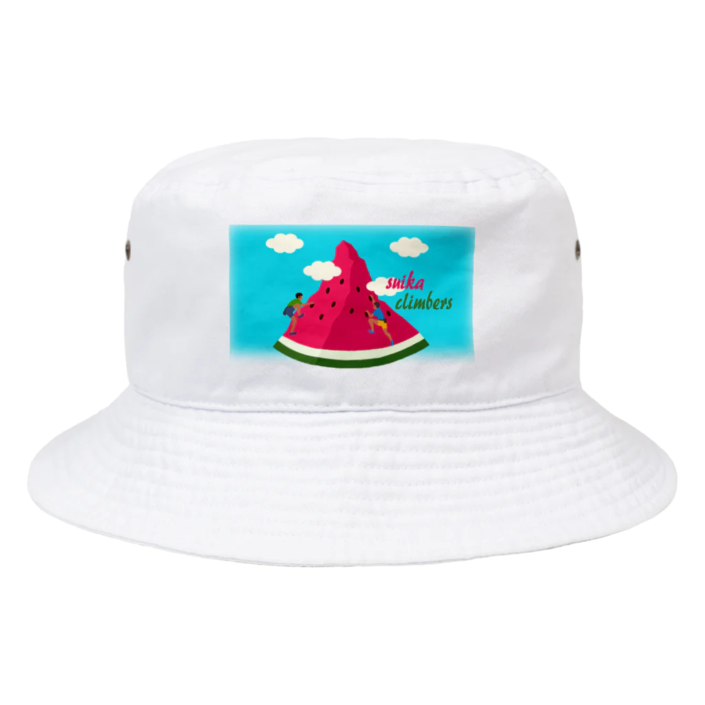 キッズモード某のスイカクライマーズ Bucket Hat