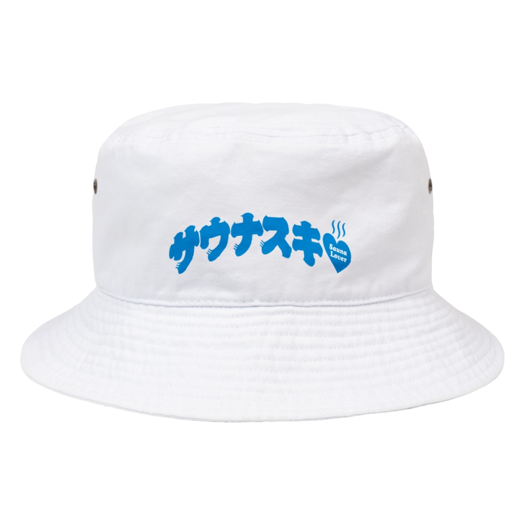 LONESOME TYPEのサウナスキ♥（ととのいブルー） Bucket Hat