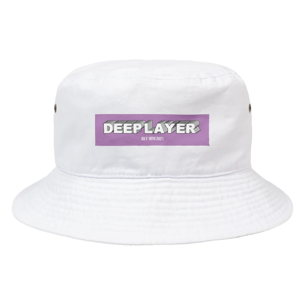 mitsu×SUZURI Online ShopのDEEP LAYER box logo Bucket Hat