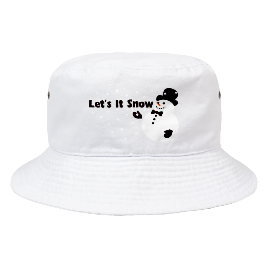 キッズモード某のLet it snow Bucket Hat