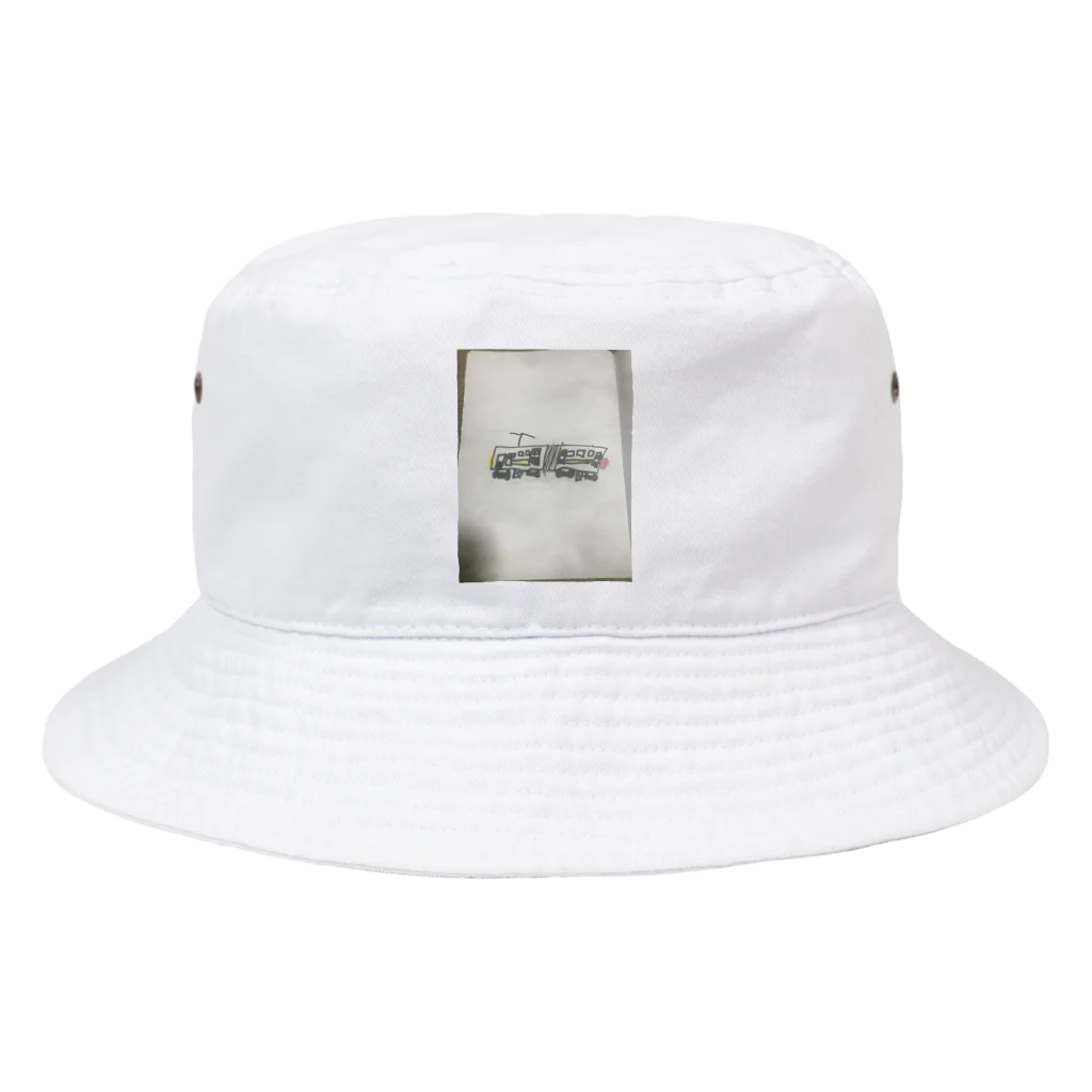 ふうちゃんマンのでんしゃ Bucket Hat