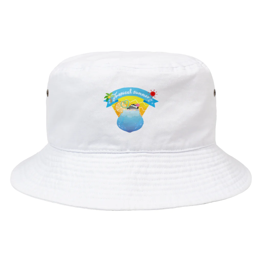 みずまめのとろぴかばぶぺんさまー Bucket Hat