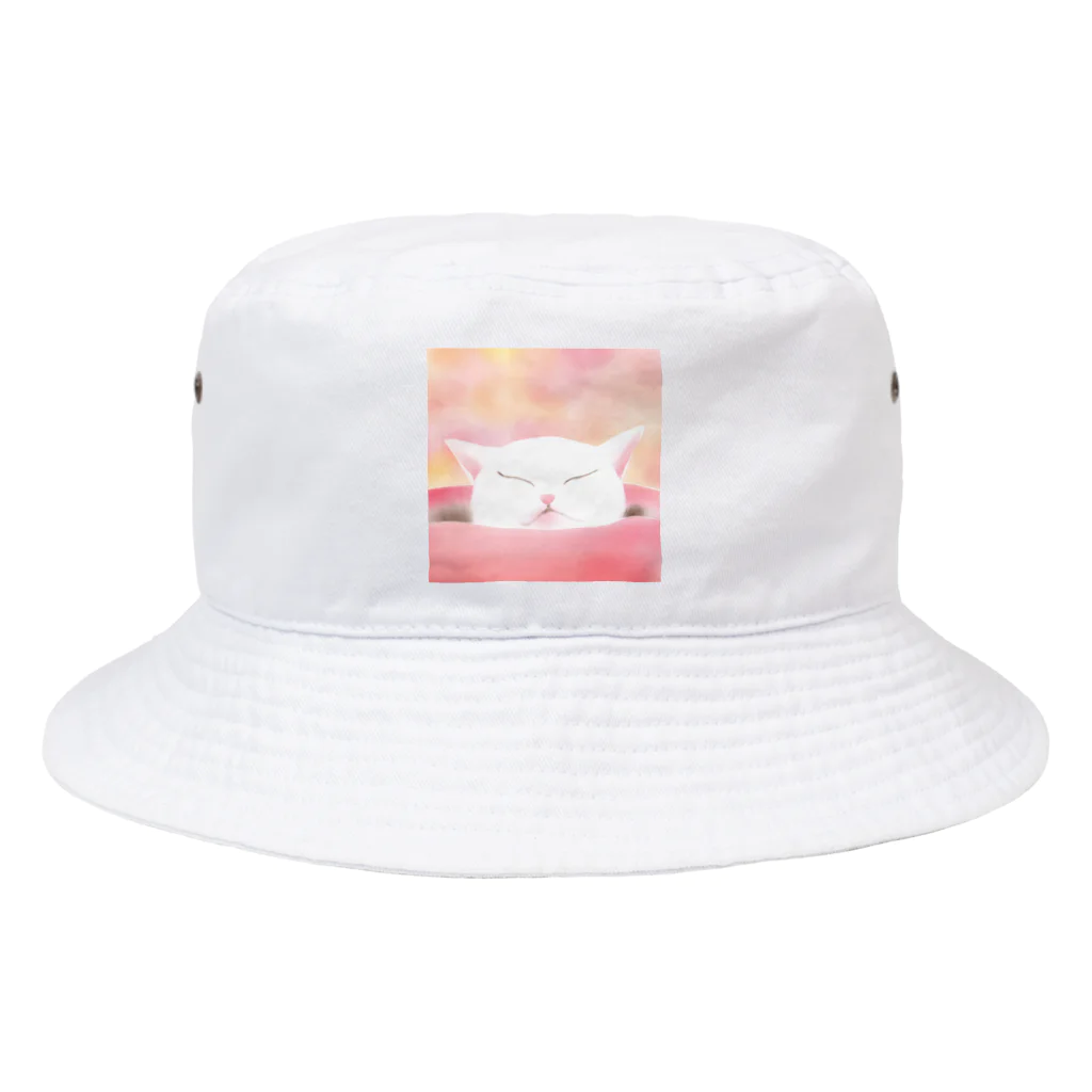 ミズノ リエ　グッズのあごのせ寝 Bucket Hat