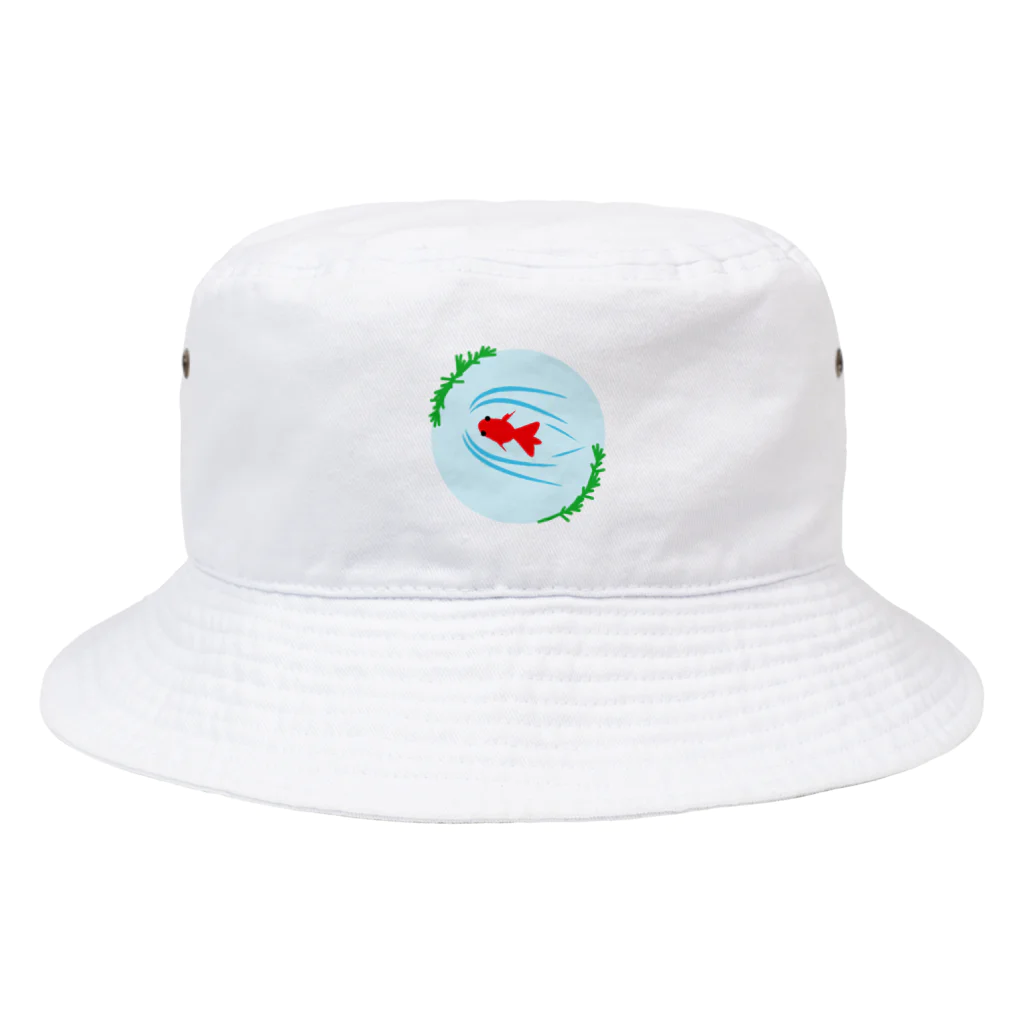 hiori-coco.shopの金魚・前進 Bucket Hat