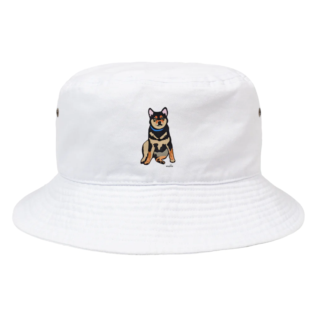 woohlaの縁側の柴犬 Bucket Hat