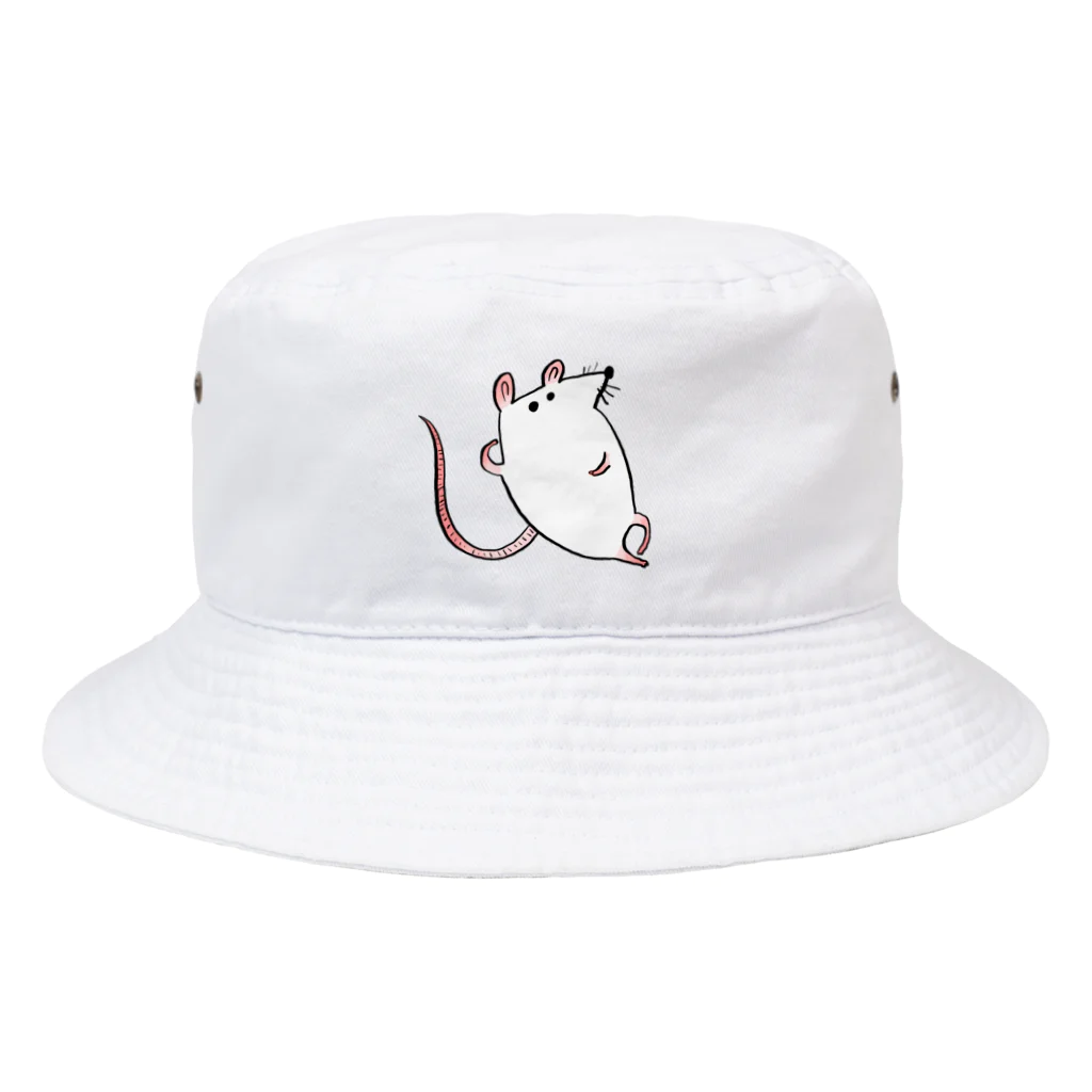 サガナイデみずいろのハツカネズミのもにまう Bucket Hat