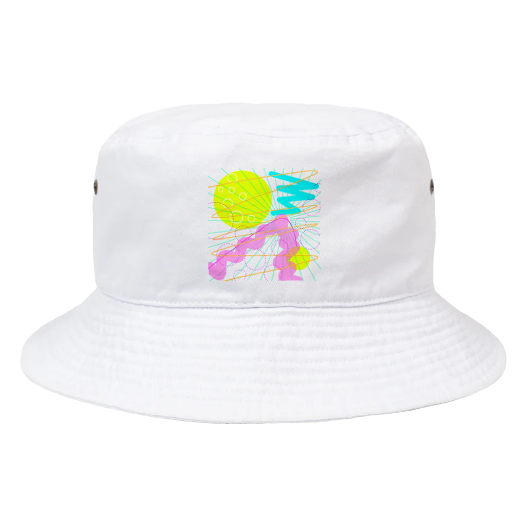 オミナエシのハジケル Bucket Hat