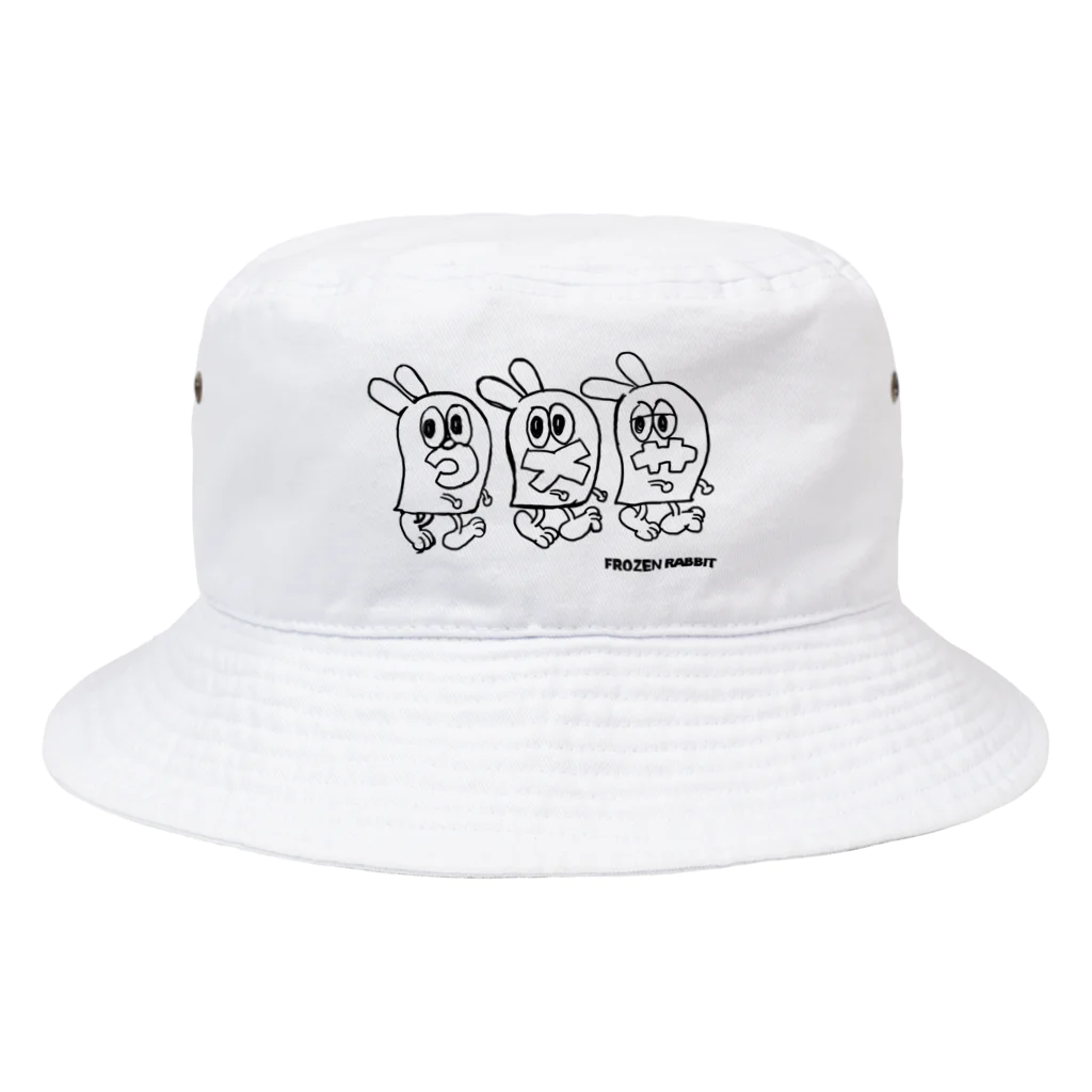 FROZEN RABBITのうさぎくんブラザーズ Bucket Hat