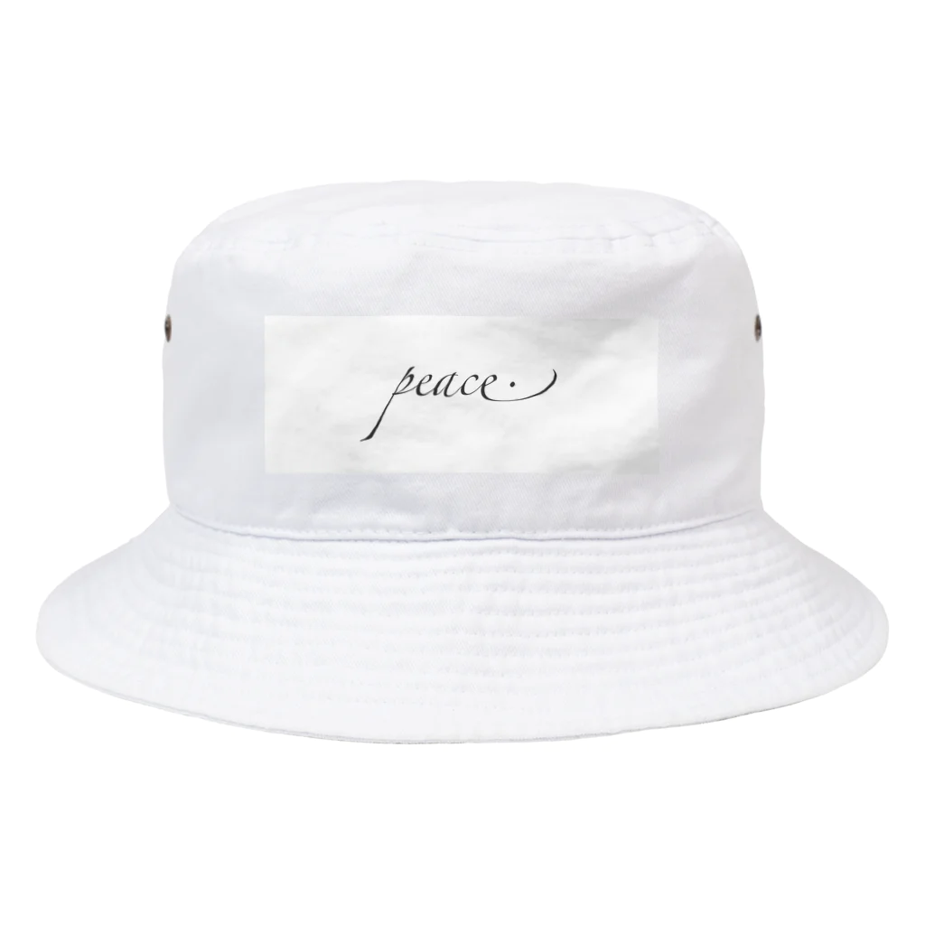 peaceのpeace アイテム Bucket Hat