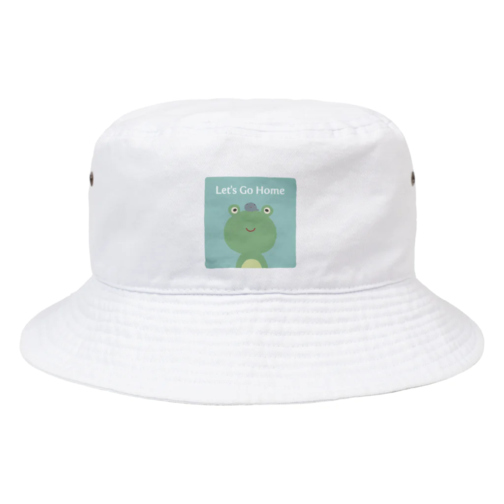 kg_shopのLet's Go Home Bucket Hat