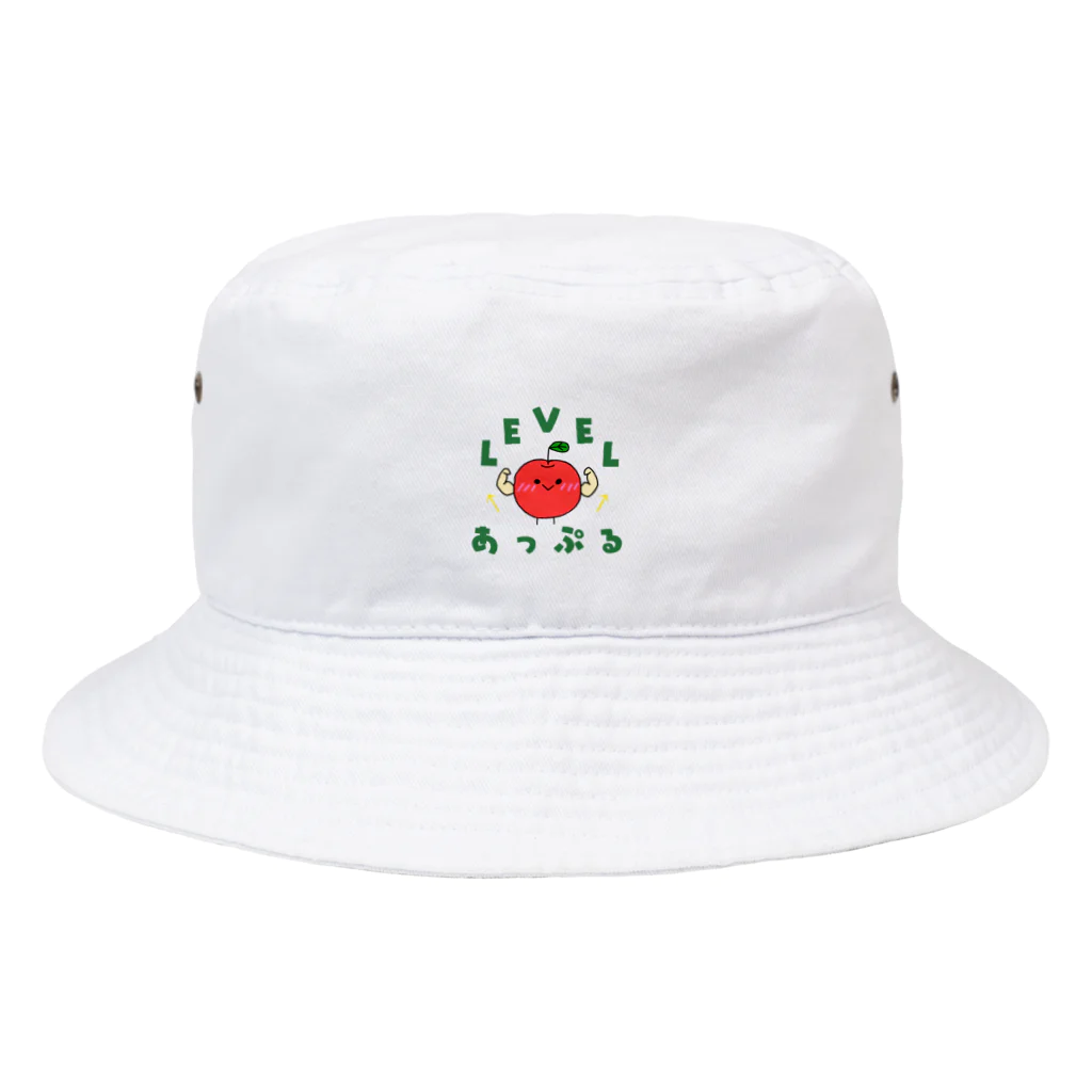 Otters LadenのLevel あっぷる Bucket Hat