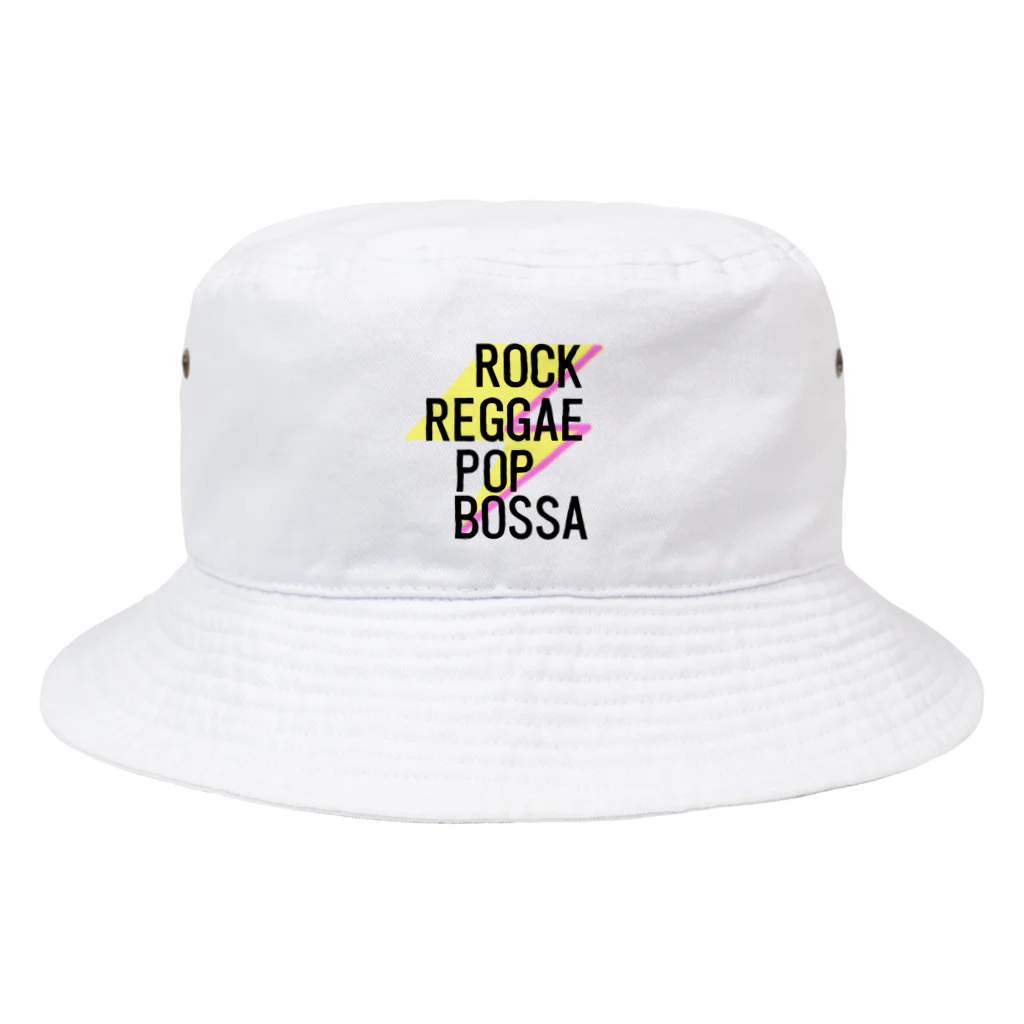 DREAMERの雑貨屋さんのROCK REGGAE POP BOSSA Bucket Hat