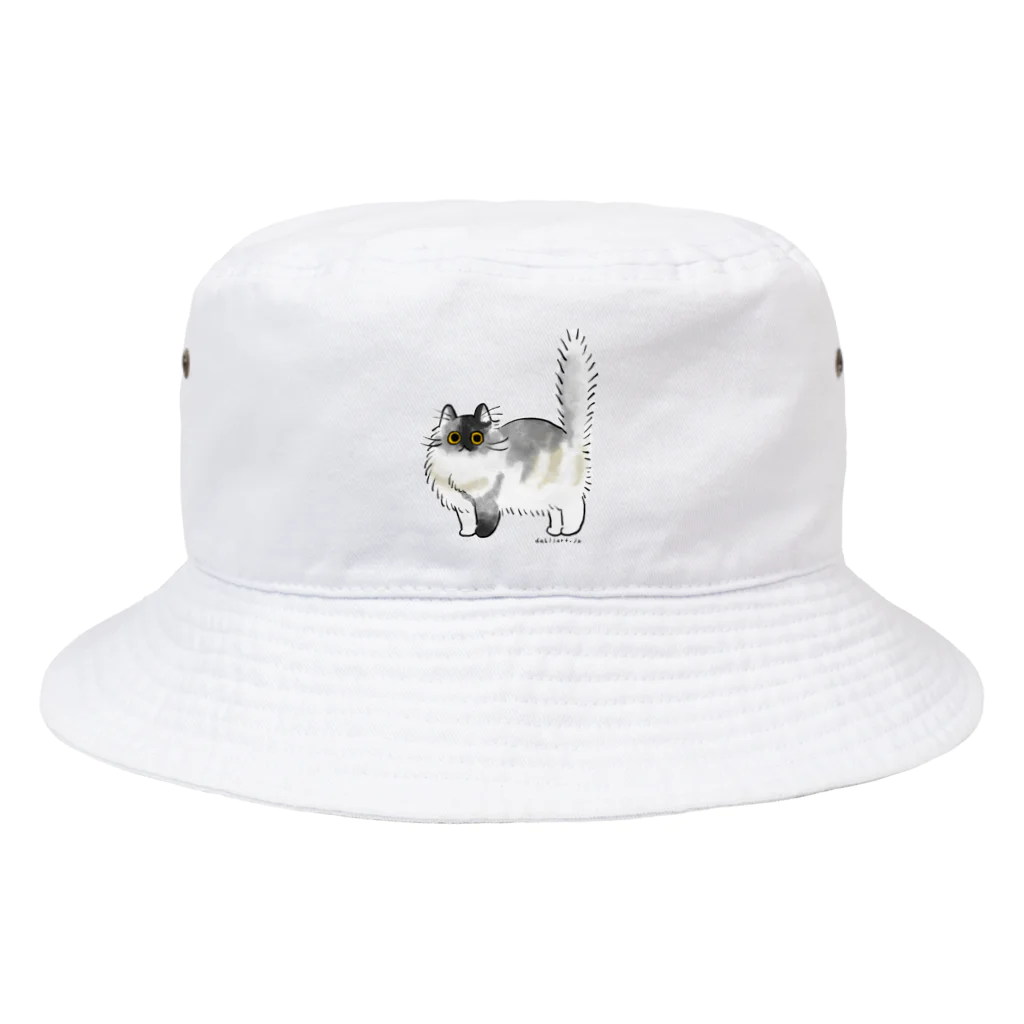 dahlia shop SUZURIのコロン (正面のみ) Bucket Hat