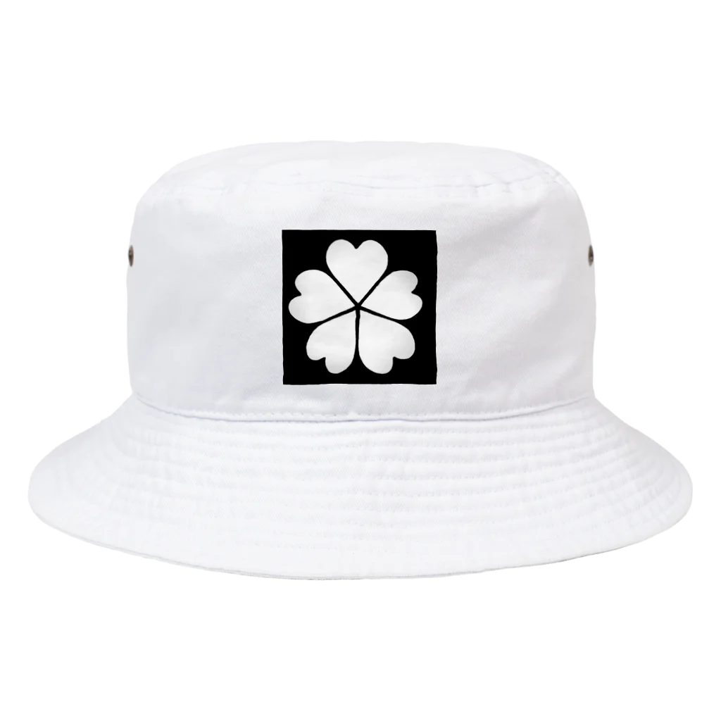 五つ葉ショップの五つ葉のクローバー Bucket Hat