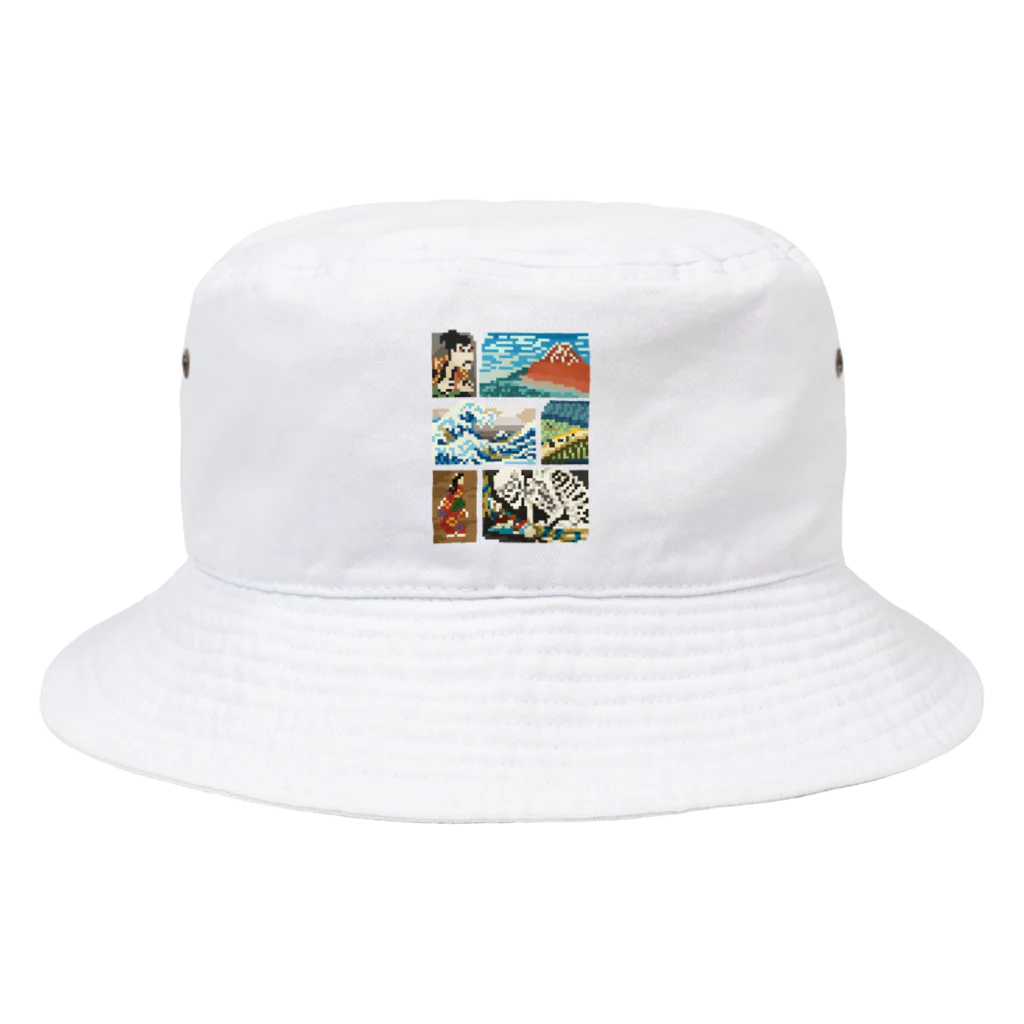 すとろべりーガムFactoryのドット浮世絵 Bucket Hat