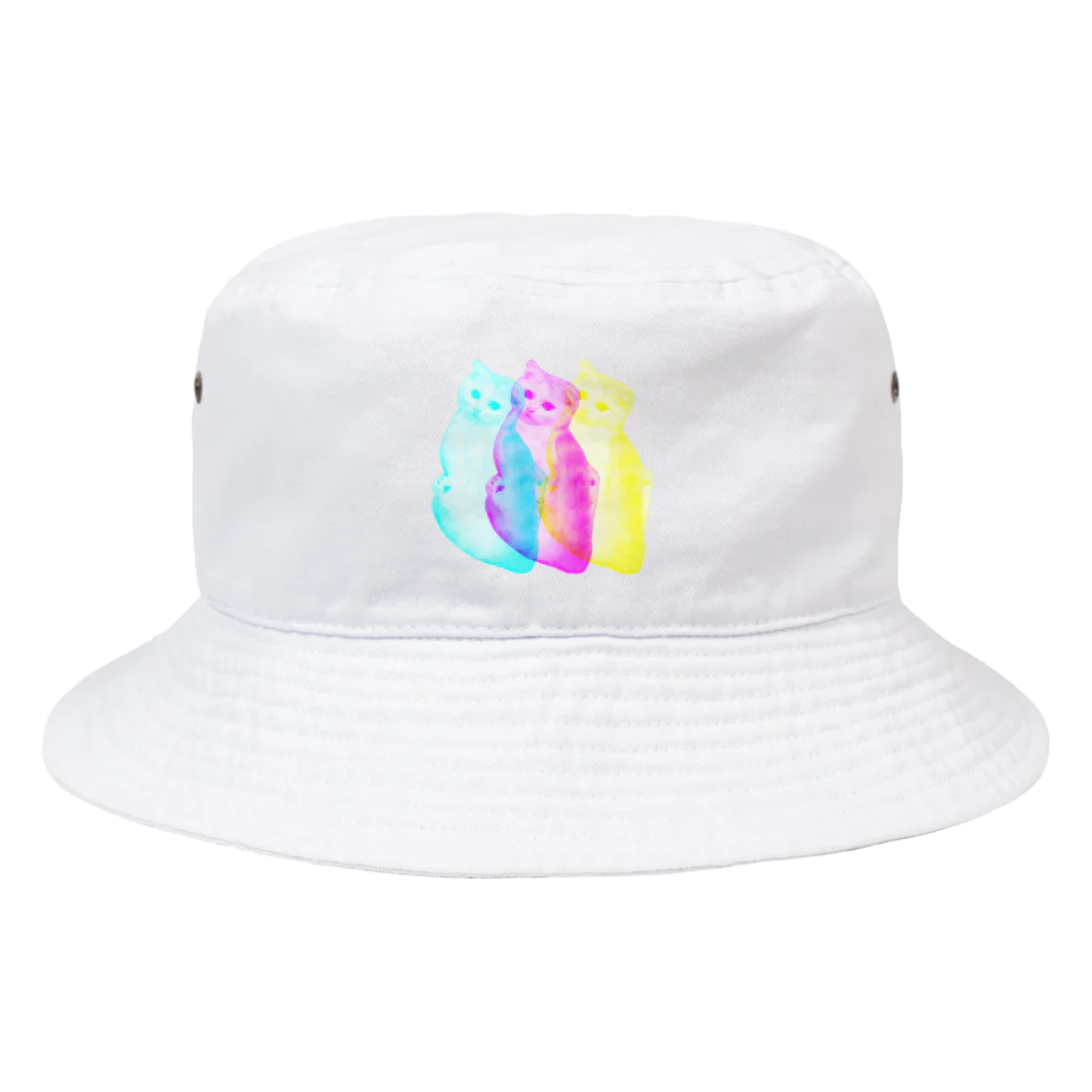 ゆこmamyファミリー工房のルヴィくん Bucket Hat