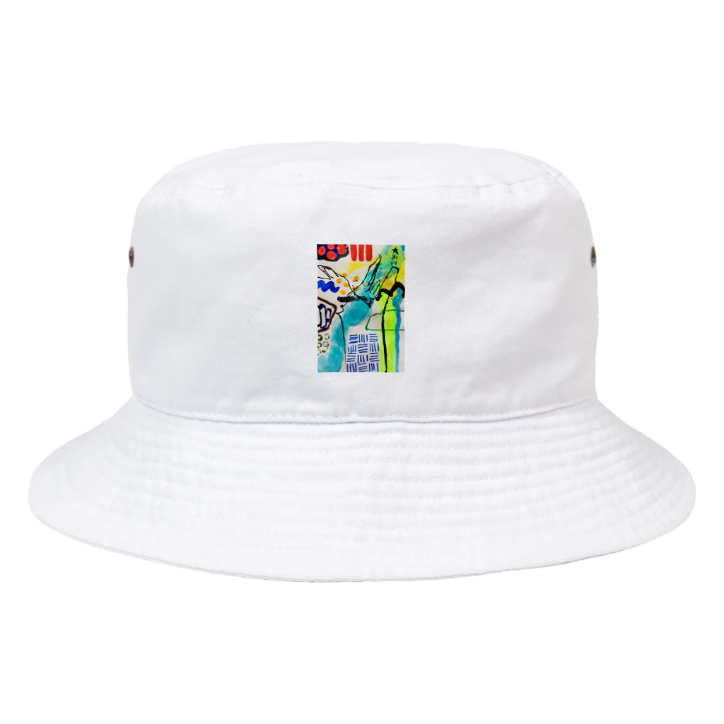 ヒラモトユミエの抽☆象 Bucket Hat