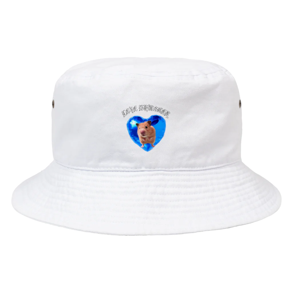 ナナロク🥛の星の数だけハムスター(ブルー) Bucket Hat