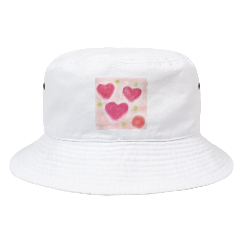 my pastel（いしはら　まさこ）のハートの果物 Bucket Hat