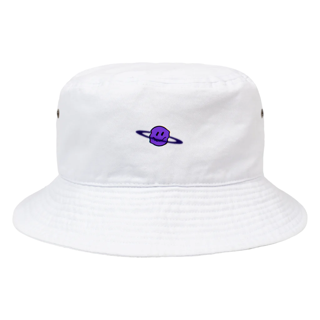 夜間飛行のpurpleワープ Bucket Hat