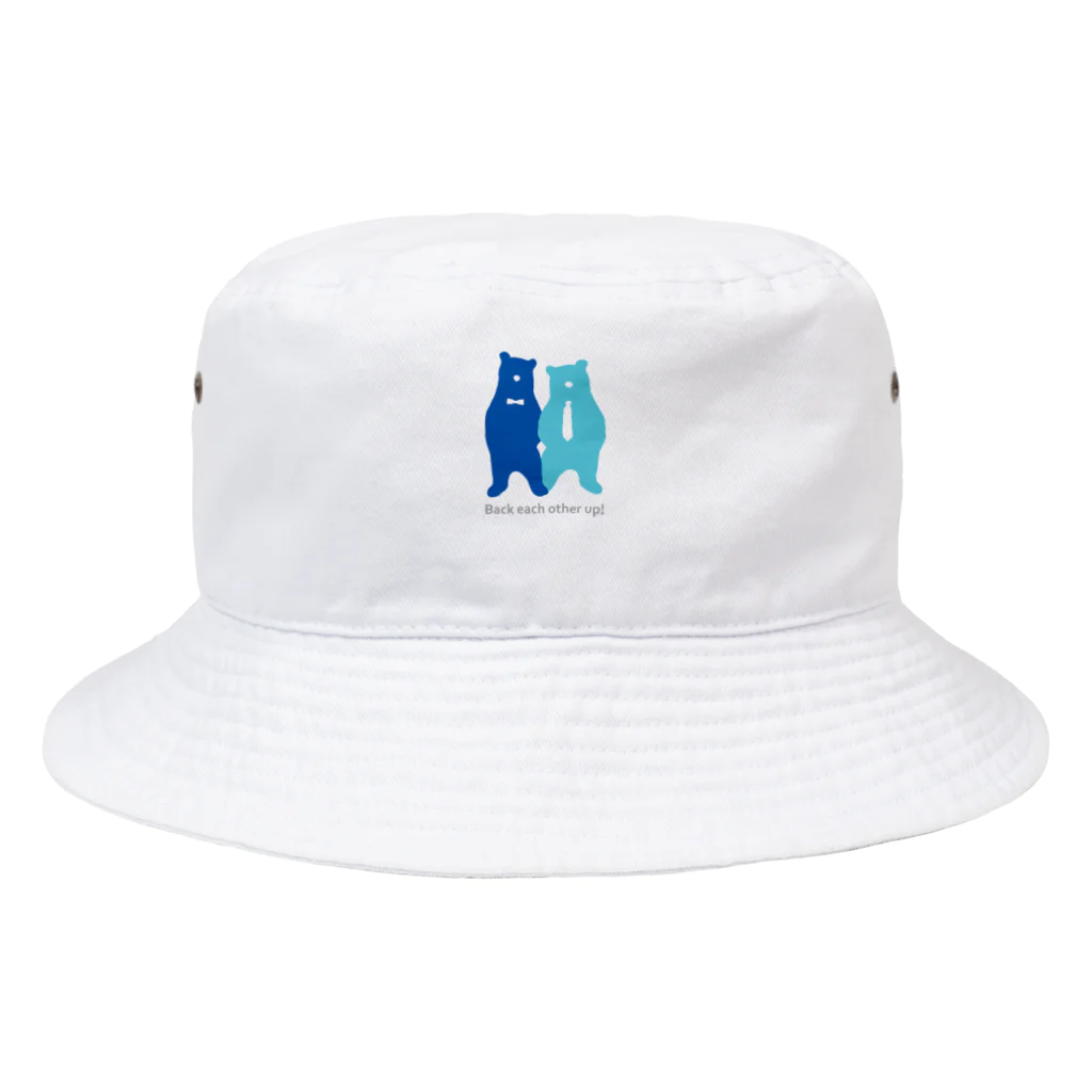 Snuggling！のSnuggling　Bluebears Bucket Hat