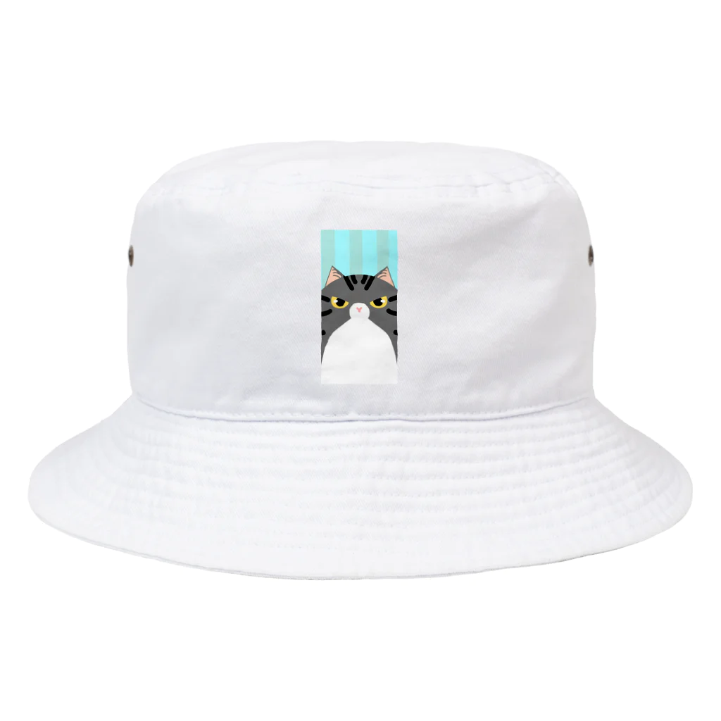 SHOP ベアたんのさばしろさん Bucket Hat