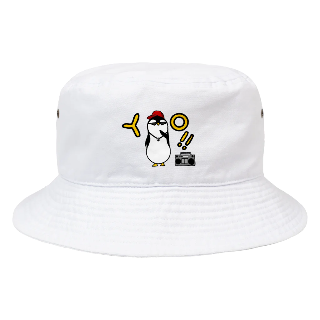 penguin.illust shopのpenguin.illust ぺんちゃん Bucket Hat